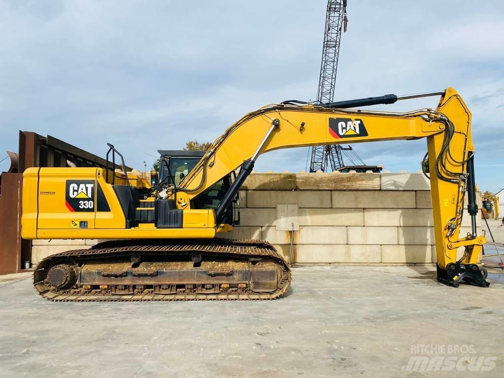 CAT 330-07a Kāpurķēžu ekskavatori