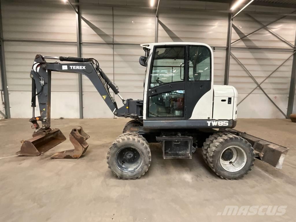 Terex TW 85 Ekskavatori uz riteņiem