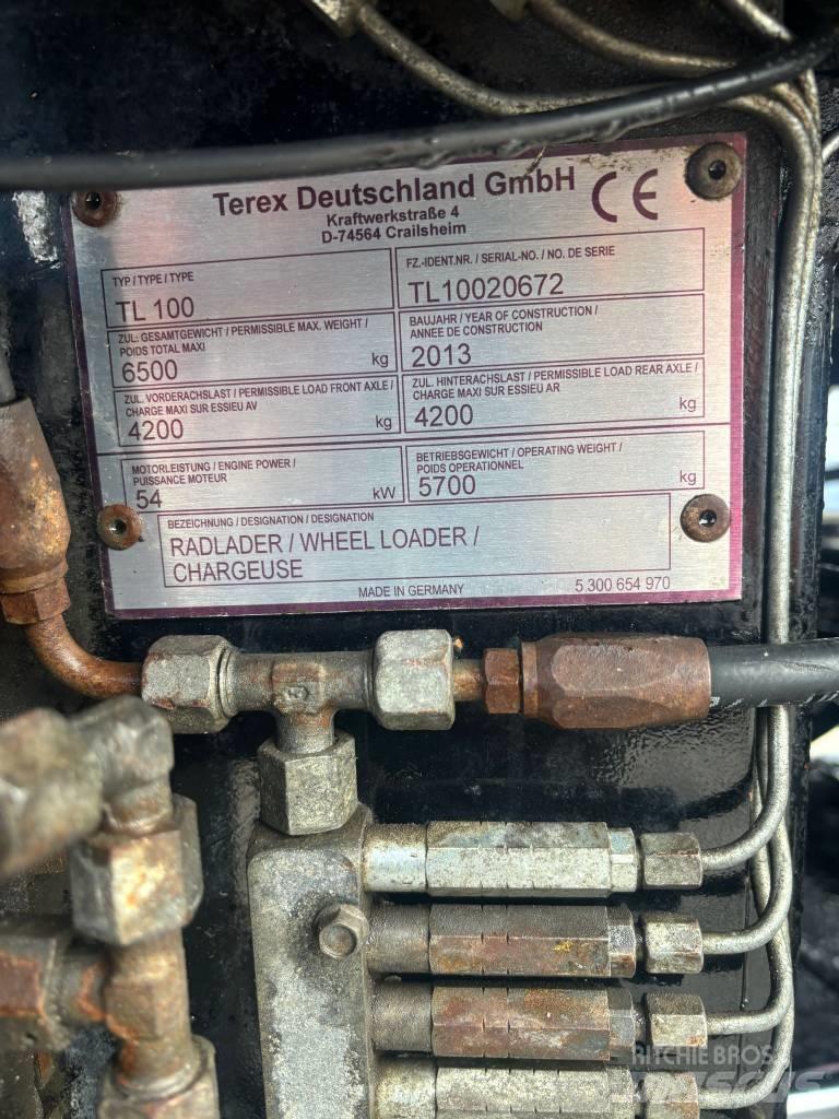 Terex TL 100 Iekrāvēji uz riteņiem