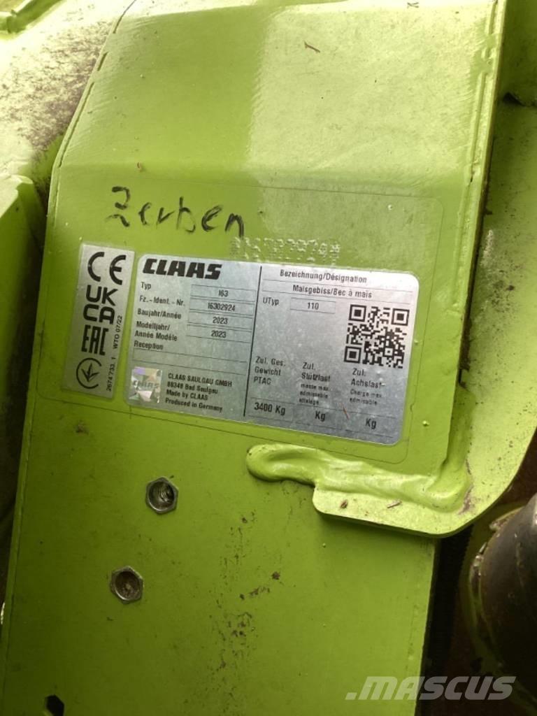 CLAAS Orbis 750 - i63 Ražas novākšanas kombainu papildaprīkojums
