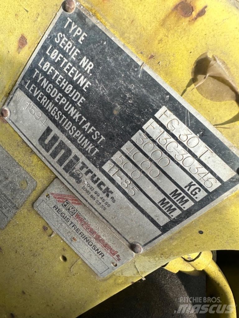 Mitsubishi FG 30 LPG tehnika