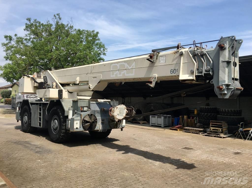 Terex PPM A 600 Celtņi nelīdzenām virsmām
