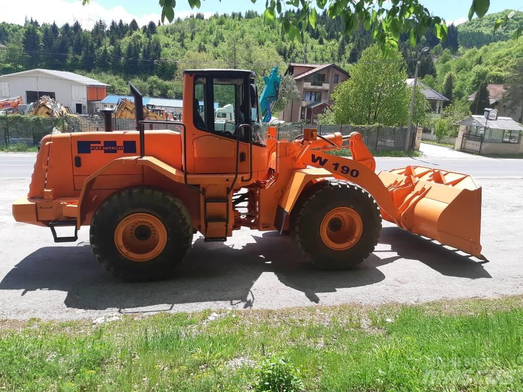 Fiat HITACHI W 190 Iekrāvēji uz riteņiem