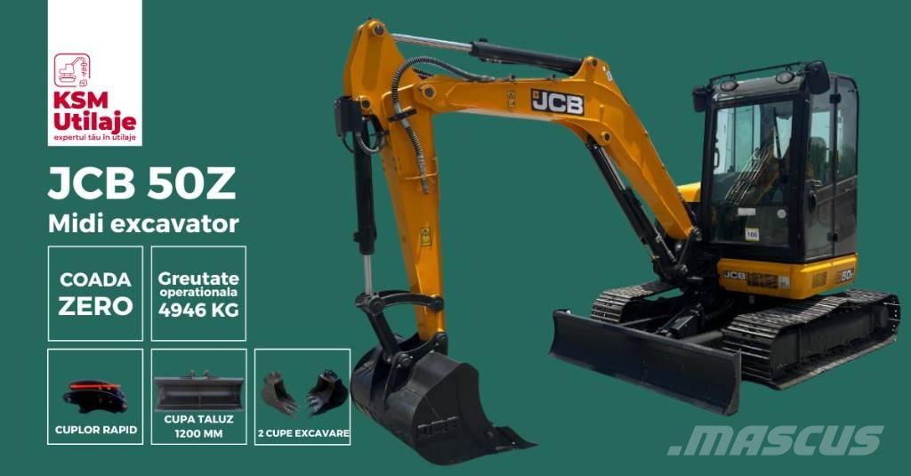 JCB 50 Z-1 Mini ekskavatori < 7 t