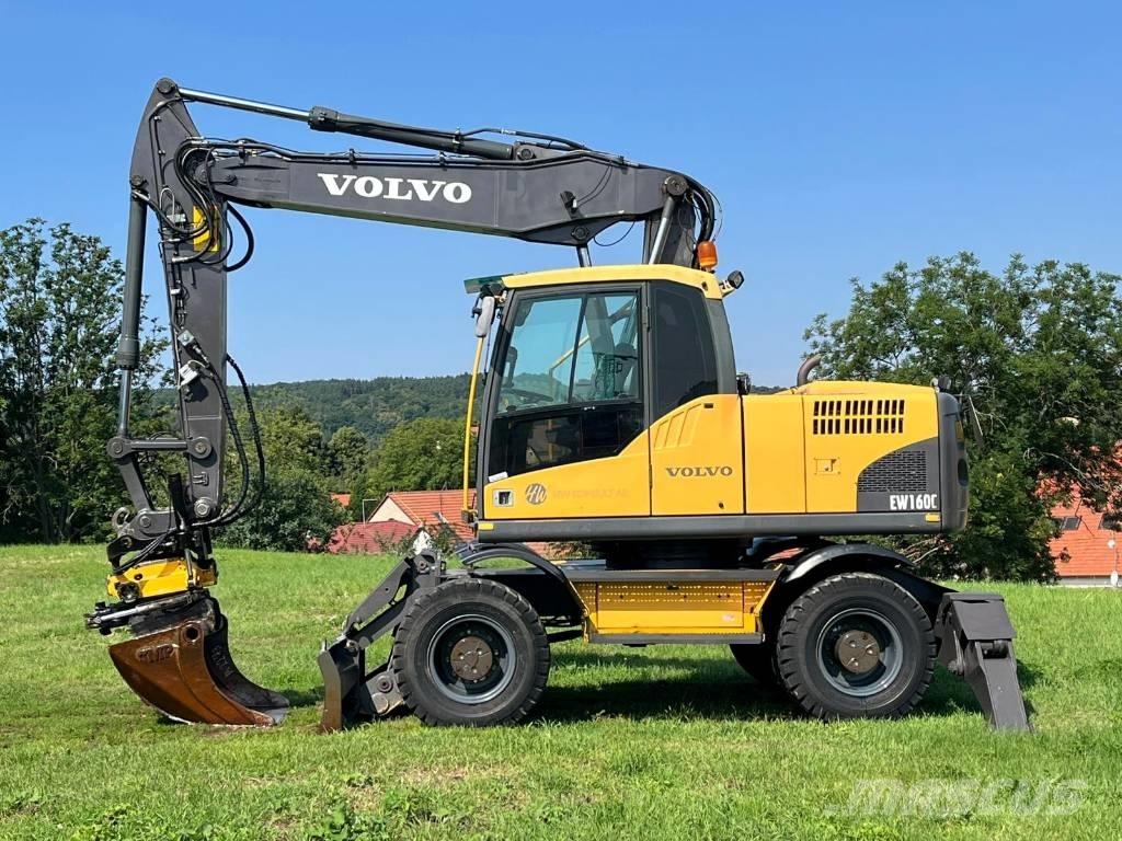 Volvo EW 160 C Ekskavatori uz riteņiem