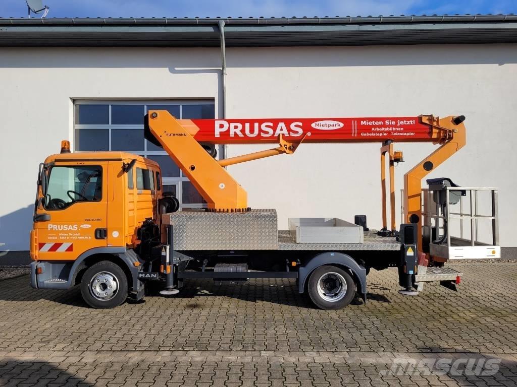 Ruthmann T220 / T 220 Pacēlāji uz automašīnas bāzes