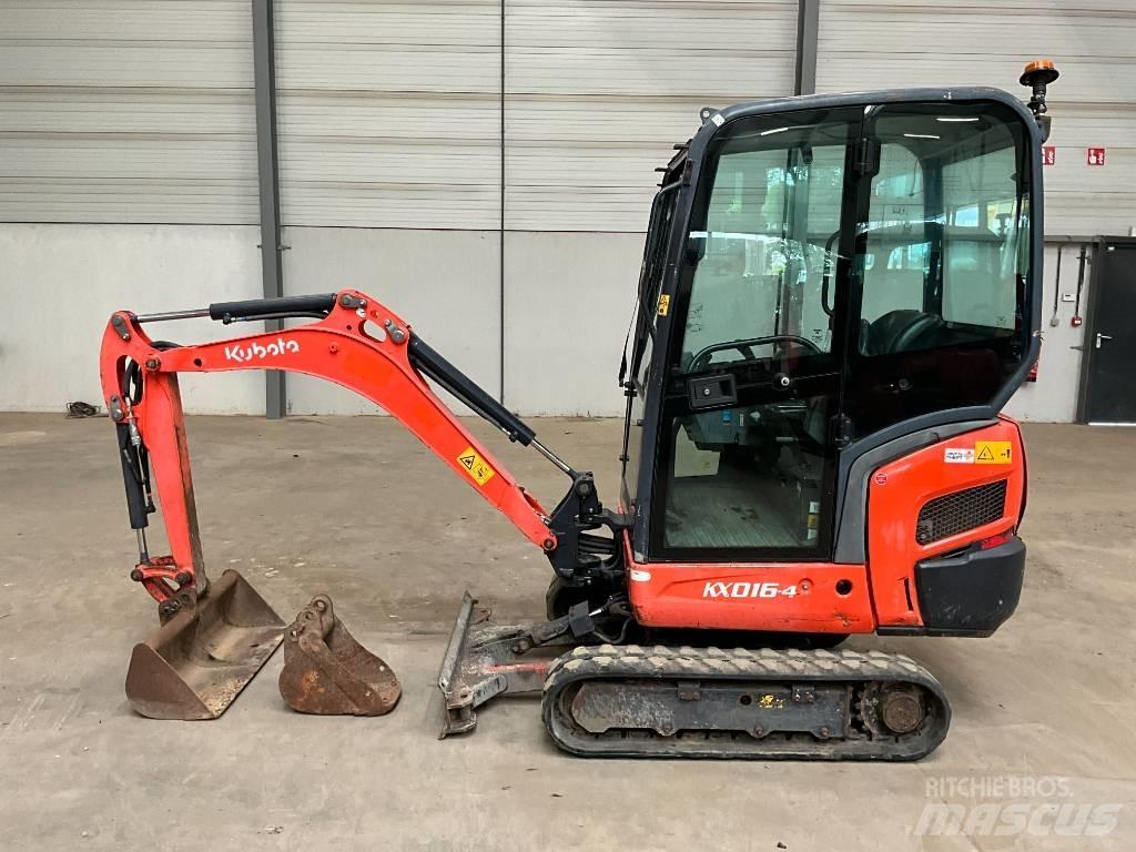 Kubota KX 016-4 Mini ekskavatori < 7 t