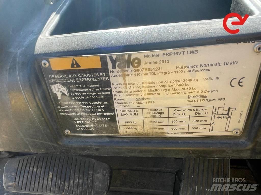 Yale ERP16VT LWB Būvniecība- Citi