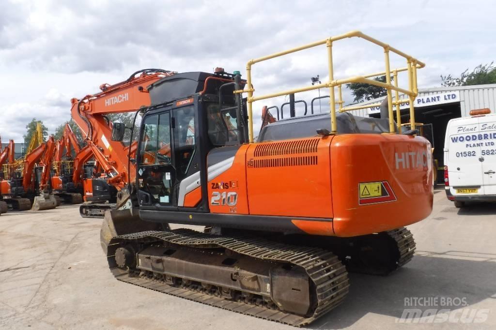 Hitachi ZX 210 LC-7 Kāpurķēžu ekskavatori