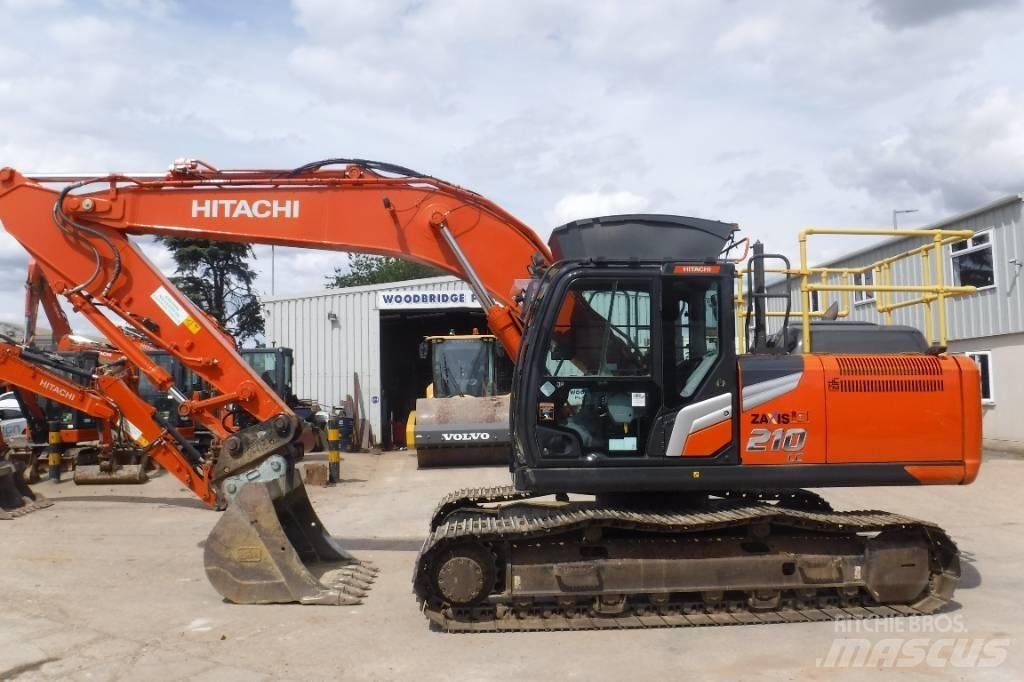 Hitachi ZX 210 LC-7 Kāpurķēžu ekskavatori