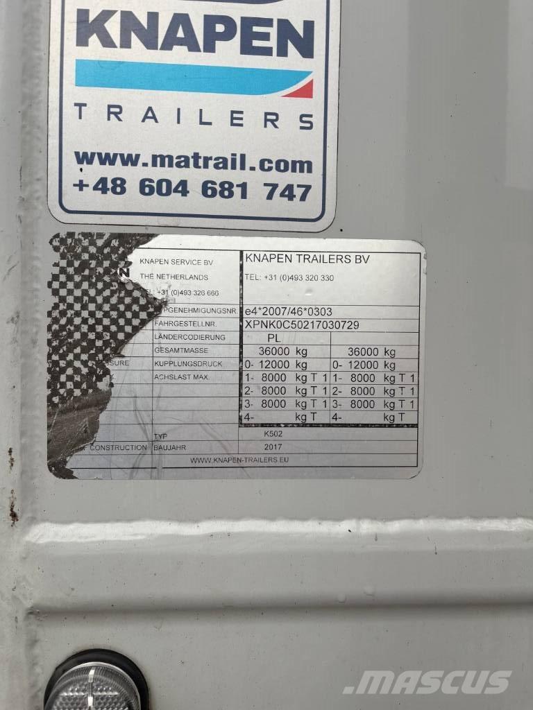 Knapen K 502 Skaidu vešanas piekabes