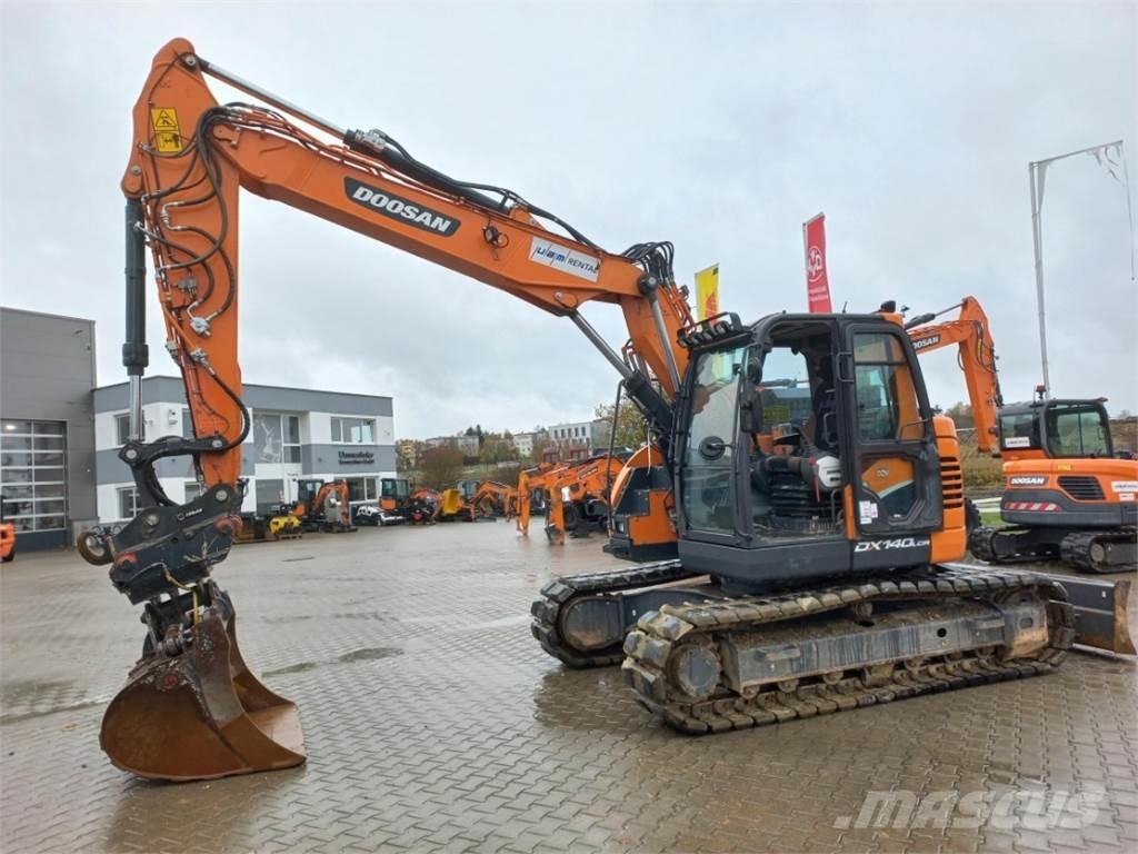 Develon DX140LCR-5 Kāpurķēžu ekskavatori