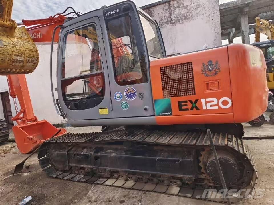 Hitachi EX 120-3 Kāpurķēžu ekskavatori