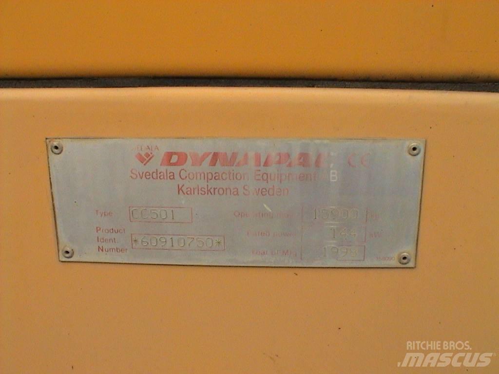 Dynapac CC 501 Divvalču grunts veltņi