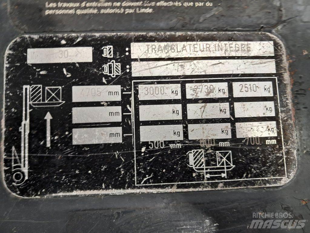 Linde H30D-03 Tehnika ar dīzeļa dzinēju