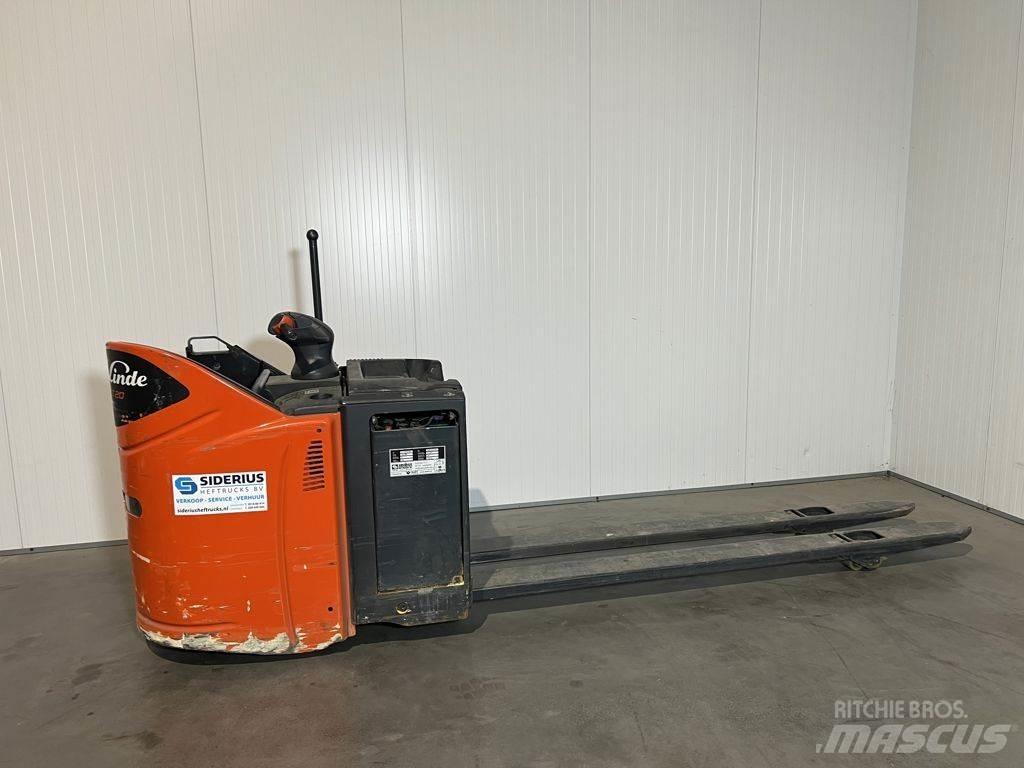 Linde T20SP-02 Rati palešu pārvadāšanai
