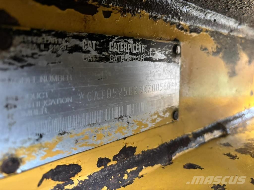 CAT 525B Skidder Šķeldotāji