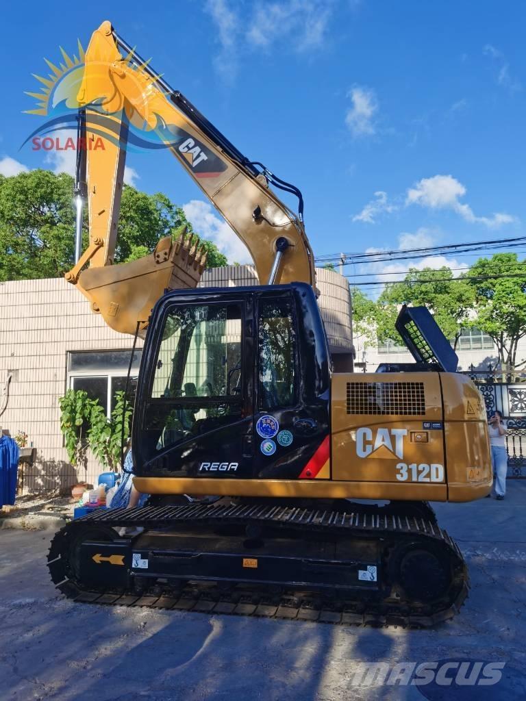 CAT 312 D Kāpurķēžu ekskavatori
