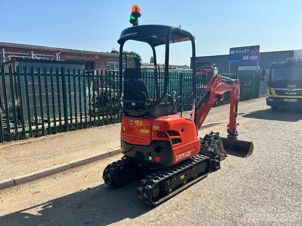 Kubota U 17-3 Mini ekskavatori < 7 t
