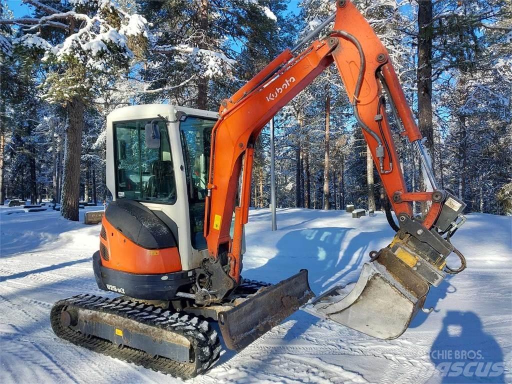 Kubota U25-3 Mini ekskavatori < 7 t