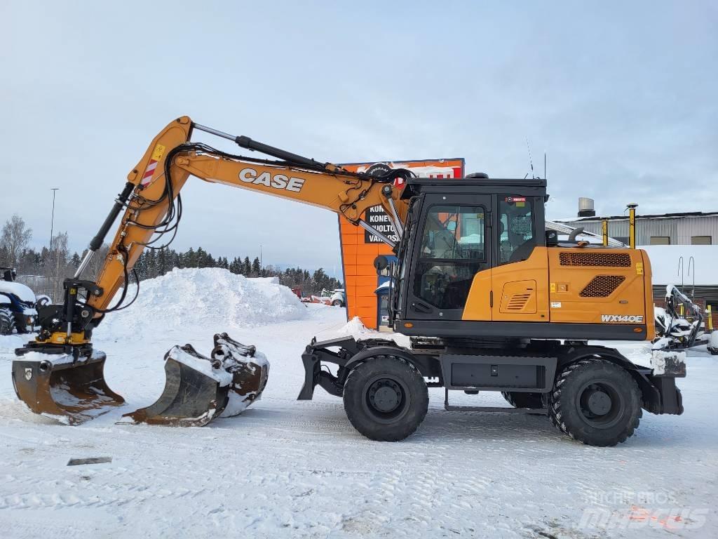 CASE WX140E Ekskavatori uz riteņiem