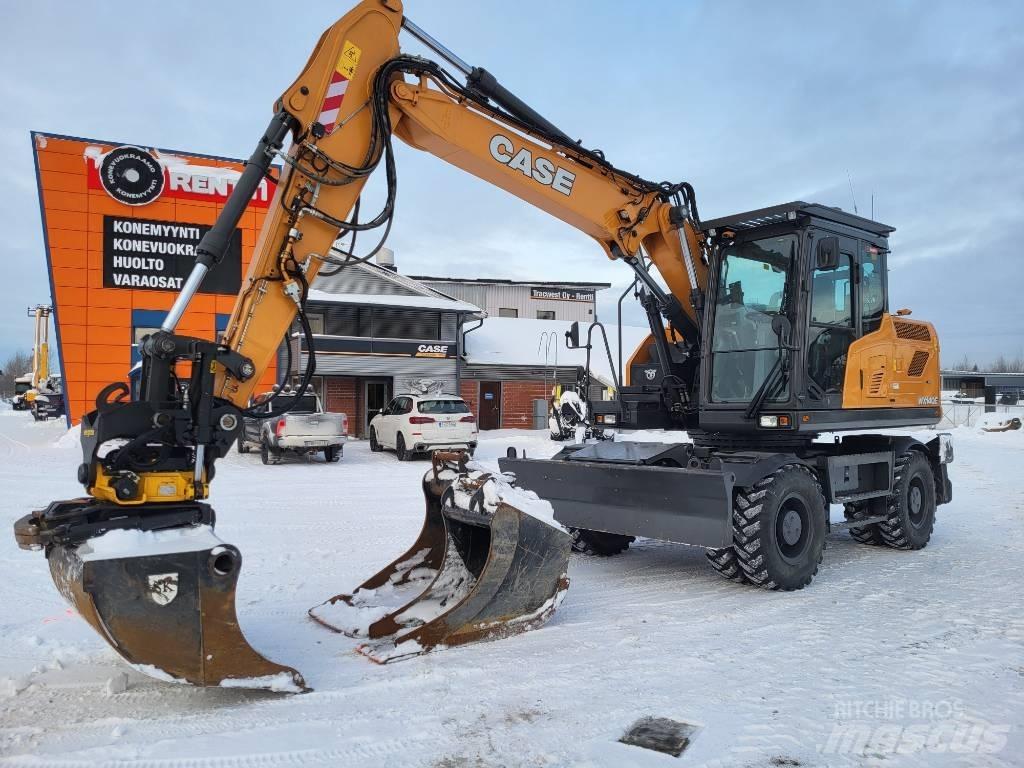 CASE WX140E Ekskavatori uz riteņiem