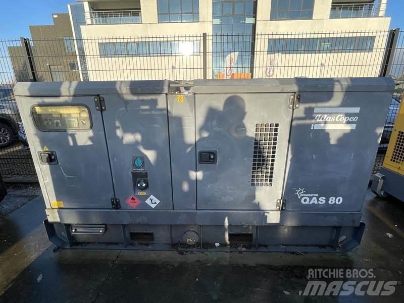 Atlas Copco QAS 80 Dīzeļģeneratori