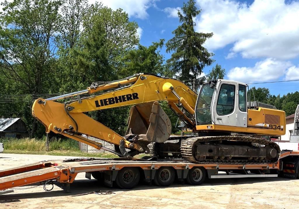 Liebherr 934 C HDSL Kāpurķēžu ekskavatori
