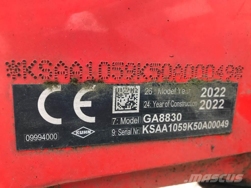 Kuhn GA 8830 Vālotāji