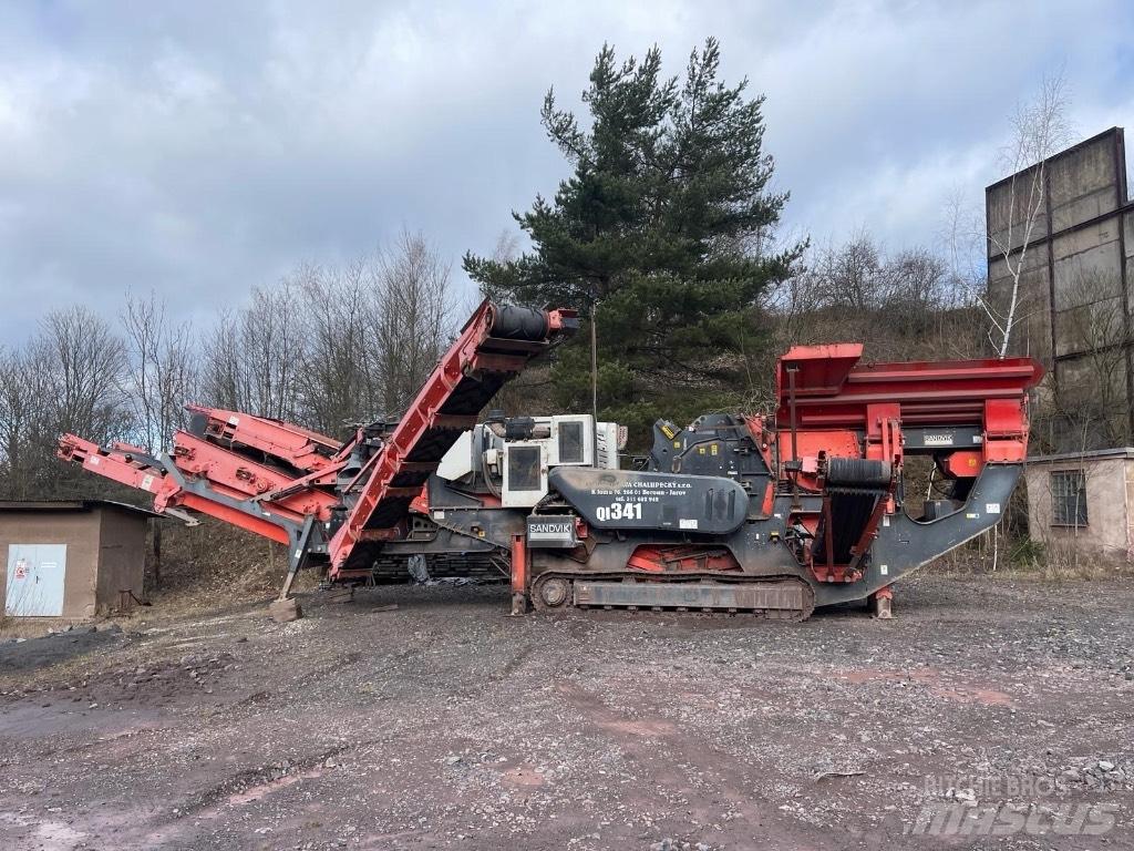 Sandvik QI 341 Mobilie drupinātāji