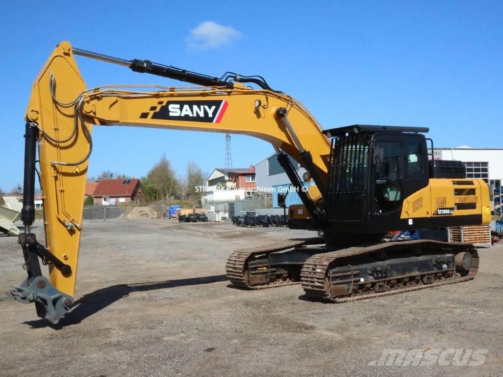 Sany SY 265 CLC Kāpurķēžu ekskavatori