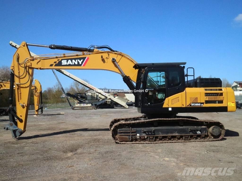 Sany SY 265 CLC Kāpurķēžu ekskavatori