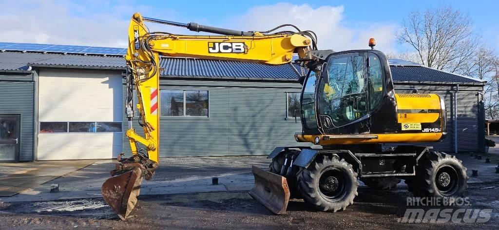JCB JS145 W Ekskavatori uz riteņiem