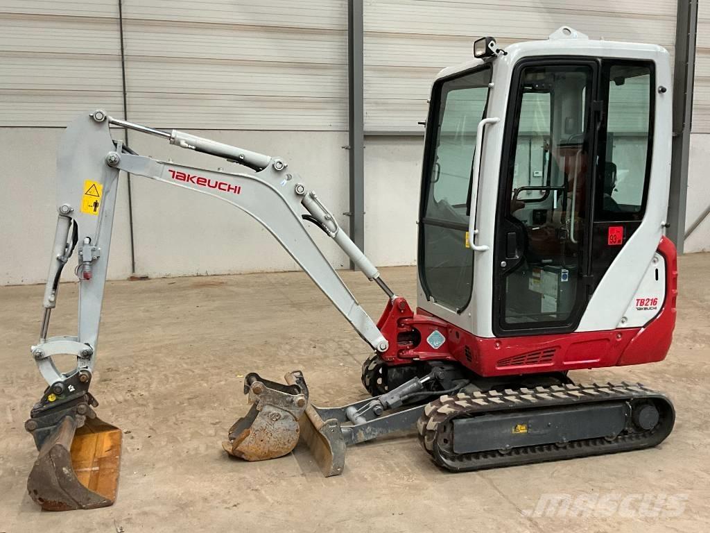 Takeuchi TB 216 Mini ekskavatori < 7 t