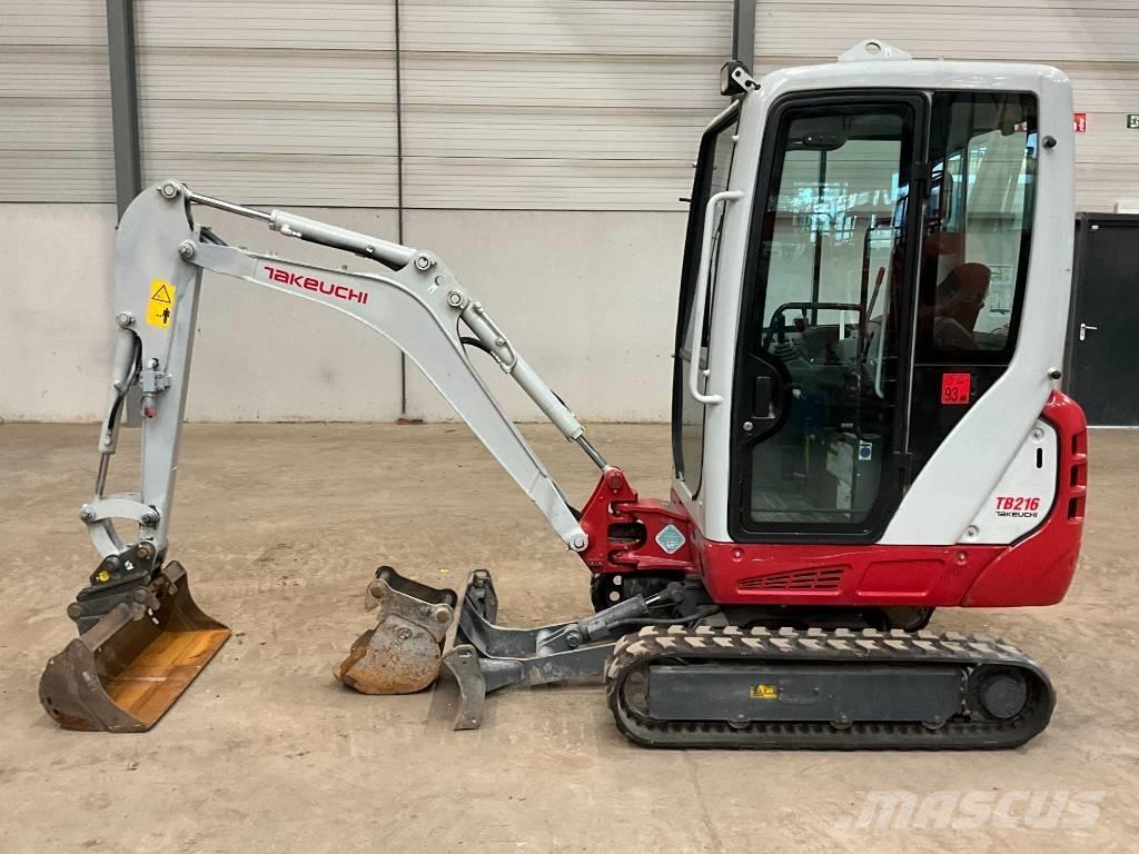 Takeuchi TB 216 Mini ekskavatori < 7 t