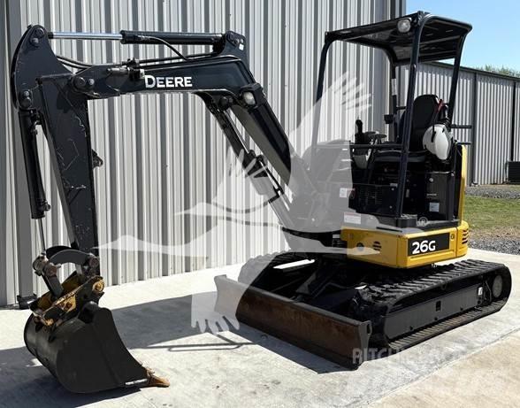 John Deere 26G Mini ekskavatori < 7 t