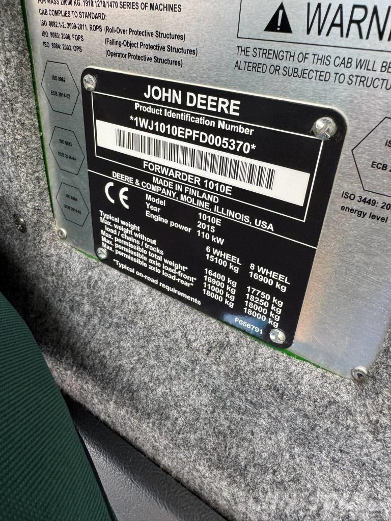 John Deere 1010 E Forvarderi