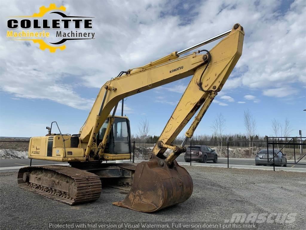 Komatsu PC 220-6 Kāpurķēžu ekskavatori