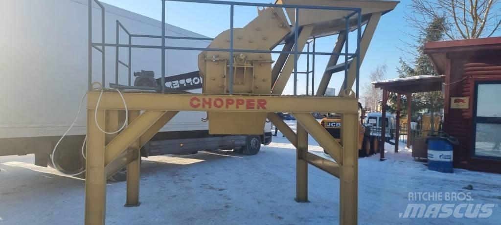  Chopper R-8000 Drupinātāji