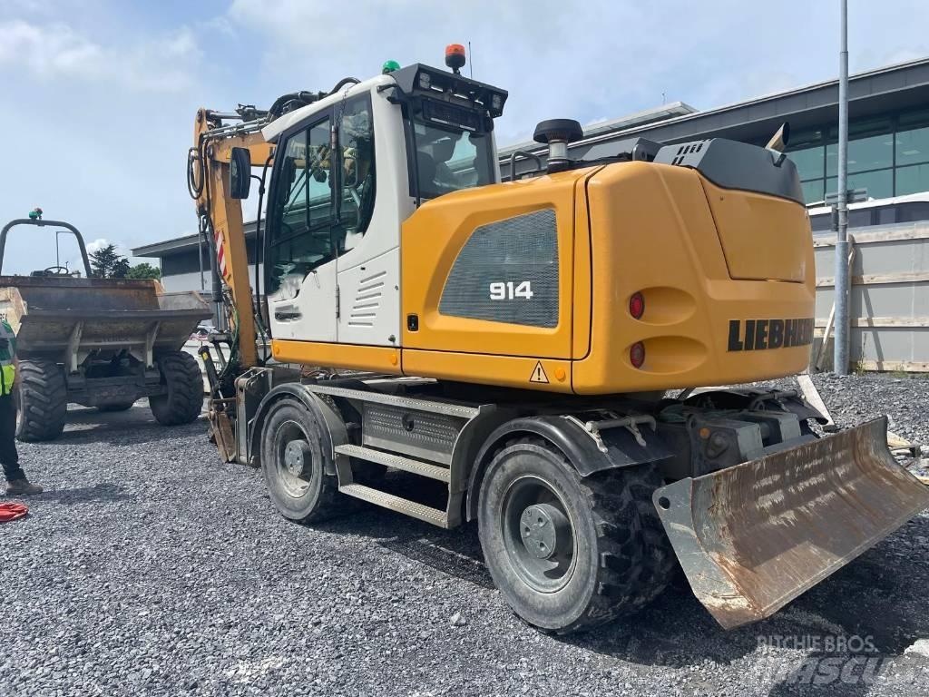 Liebherr 914 Ekskavatori uz riteņiem