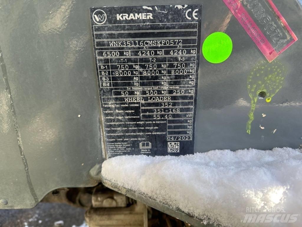 Kramer 8095 Iekrāvēji uz riteņiem