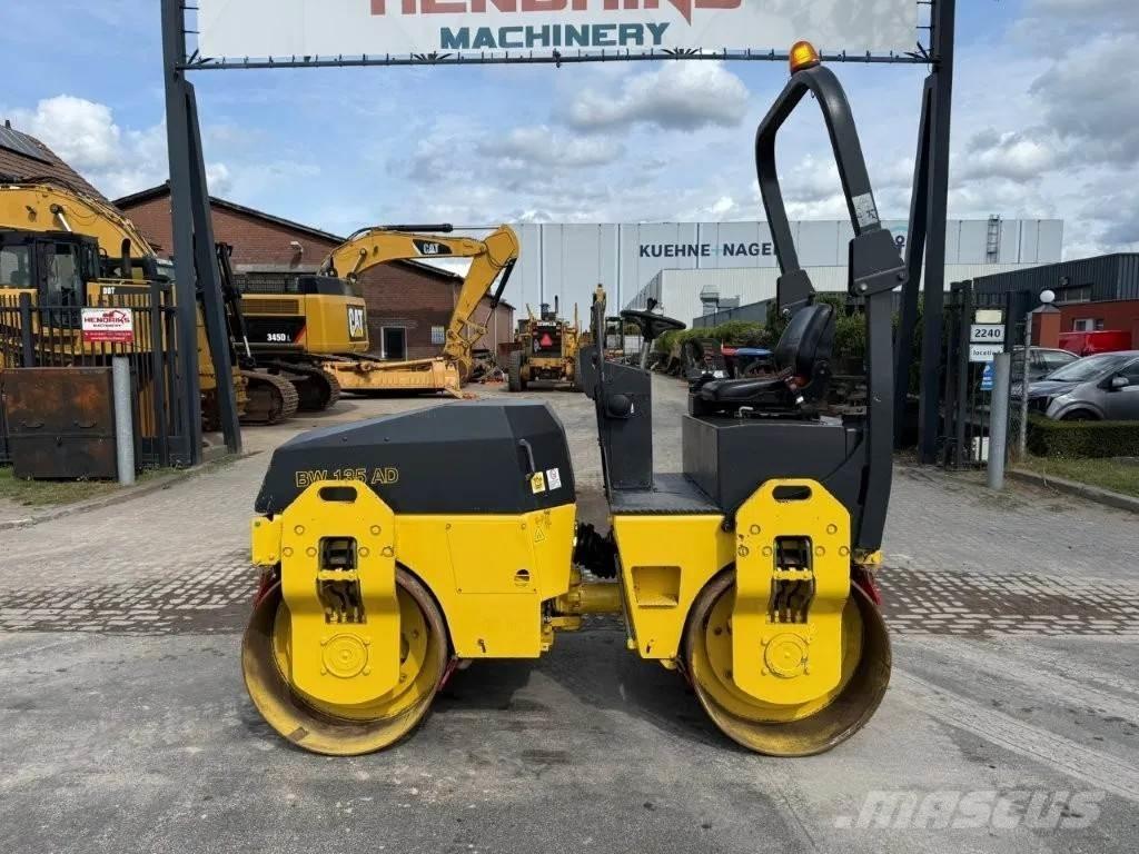 Bomag BW135AD Divvalču grunts veltņi