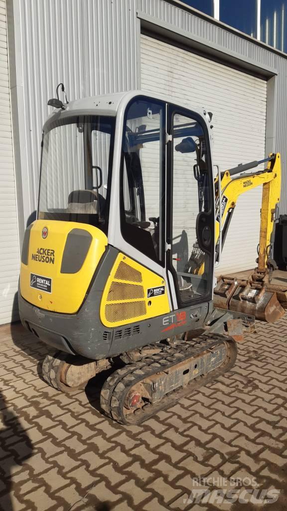 Wacker Neuson ET 18 Kāpurķēžu ekskavatori