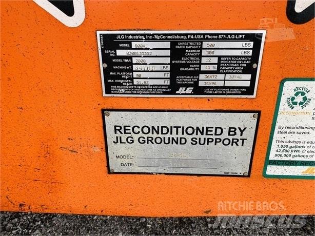 JLG 800 AJ Strēles pacēlāji