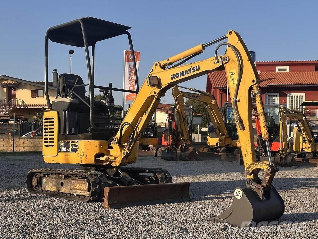 Komatsu PC16R-3HS Mini ekskavatori < 7 t