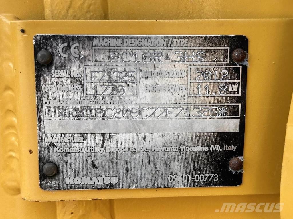 Komatsu PC16R-3HS Mini ekskavatori < 7 t