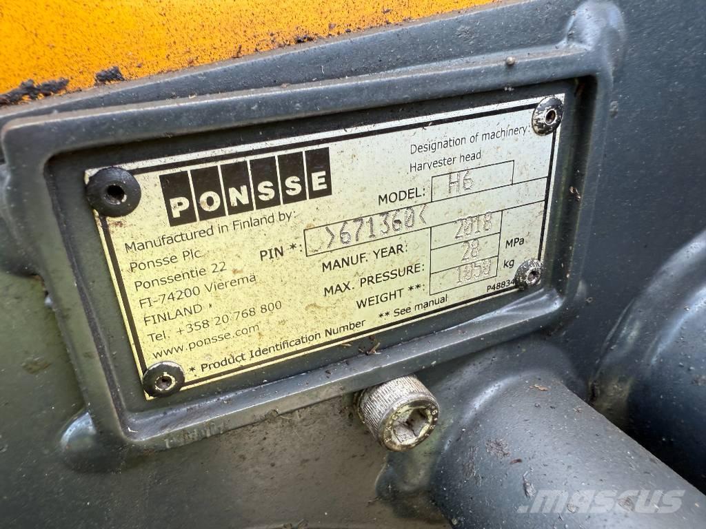 Ponsse ERGO 8W Harvesteri