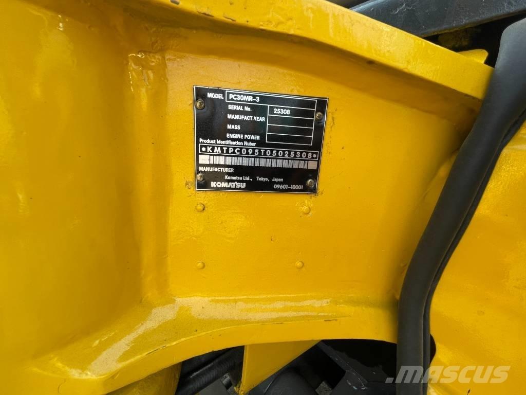 Komatsu PC 30 Mini ekskavatori < 7 t