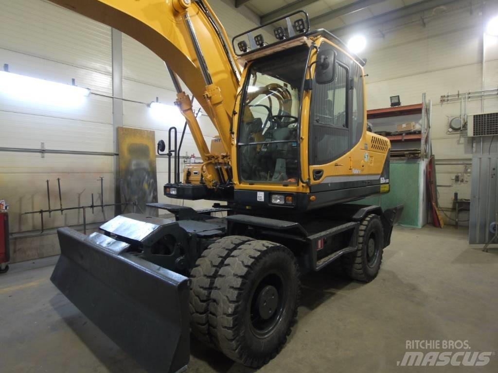 Hyundai R 160 W-9A Ekskavatori uz riteņiem