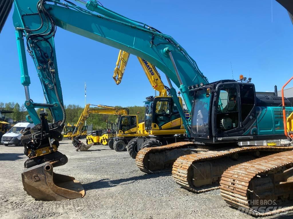 Kobelco SK350LC-10E Kāpurķēžu ekskavatori